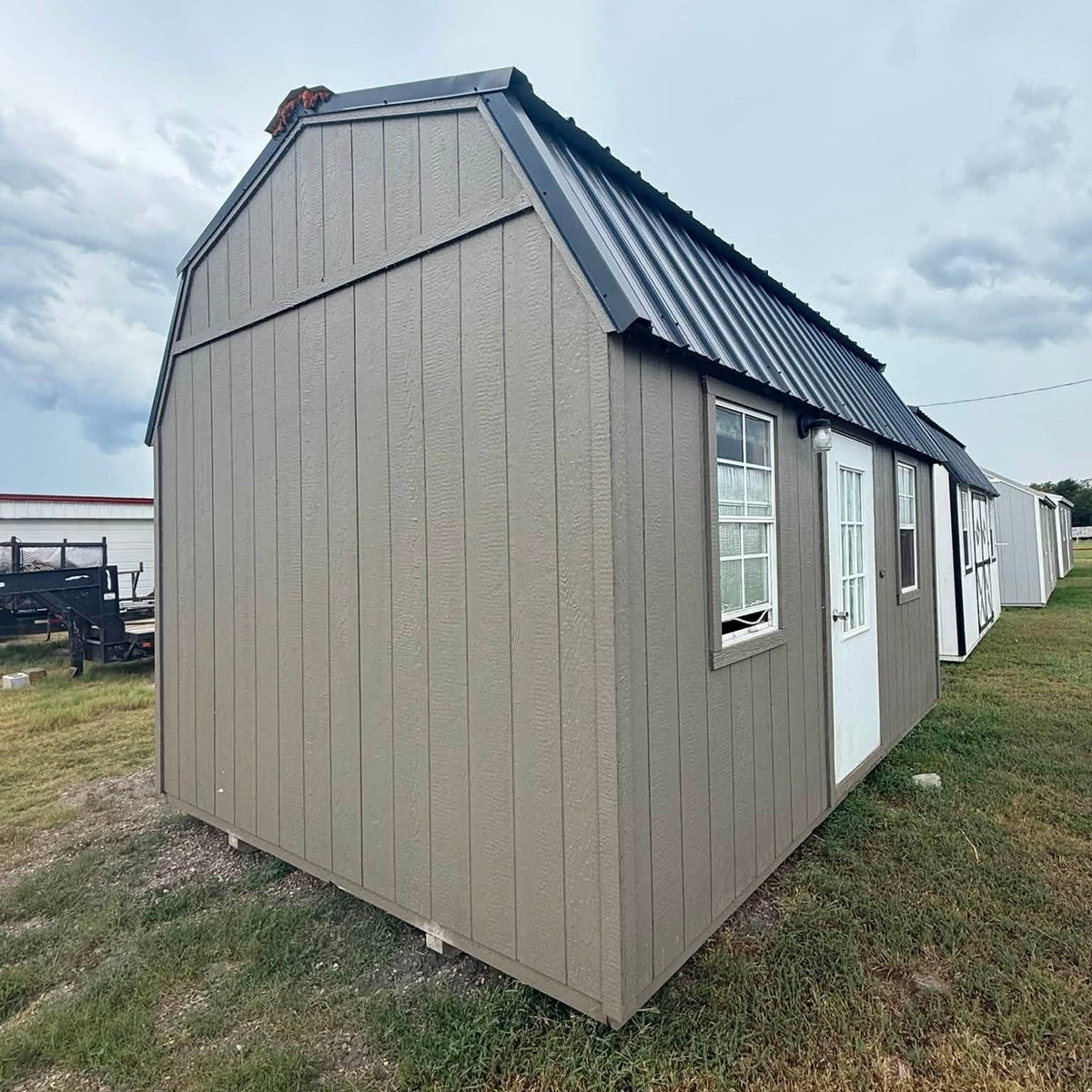 2024 InstaShed REPO!!! 10' x 16' Side Lofted Barn