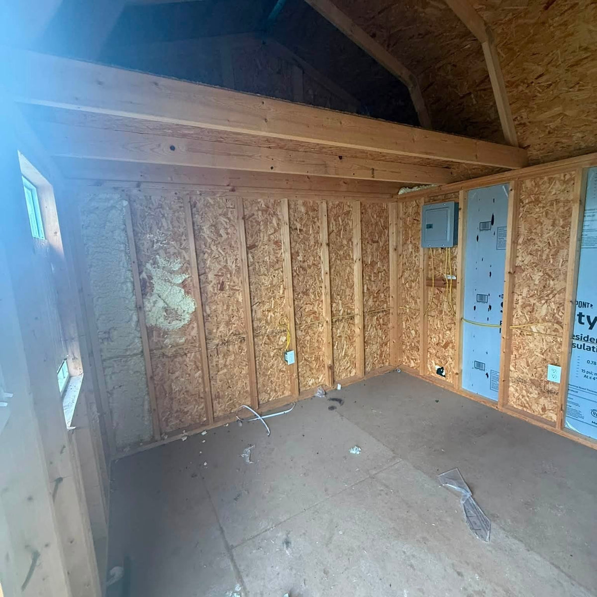 2024 InstaShed REPO!!! 10' x 16' Side Lofted Barn