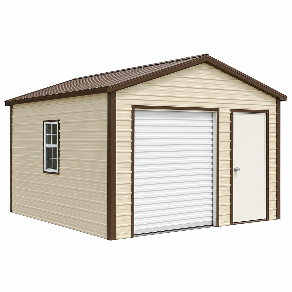 12' x 15' x 8' Backyard Steel Frame Shed