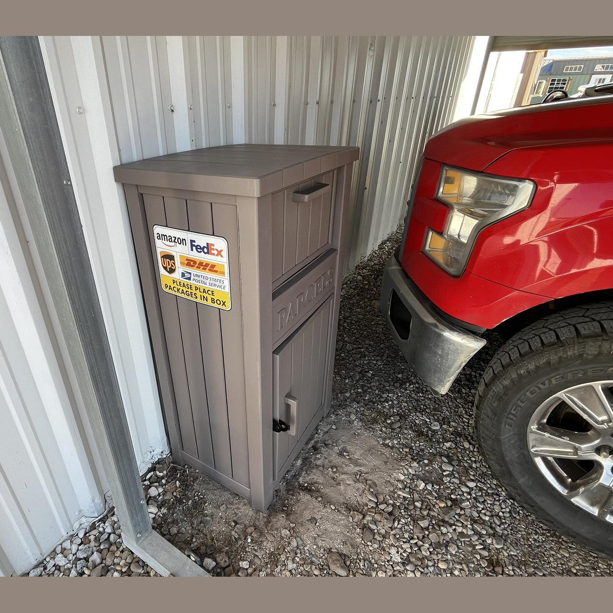 2026 Anti-Theft Parcel Box 18 x 24 x 44 inches