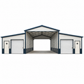 54' x 30' x 12'/9' Step Down RV Garage Barn Combo