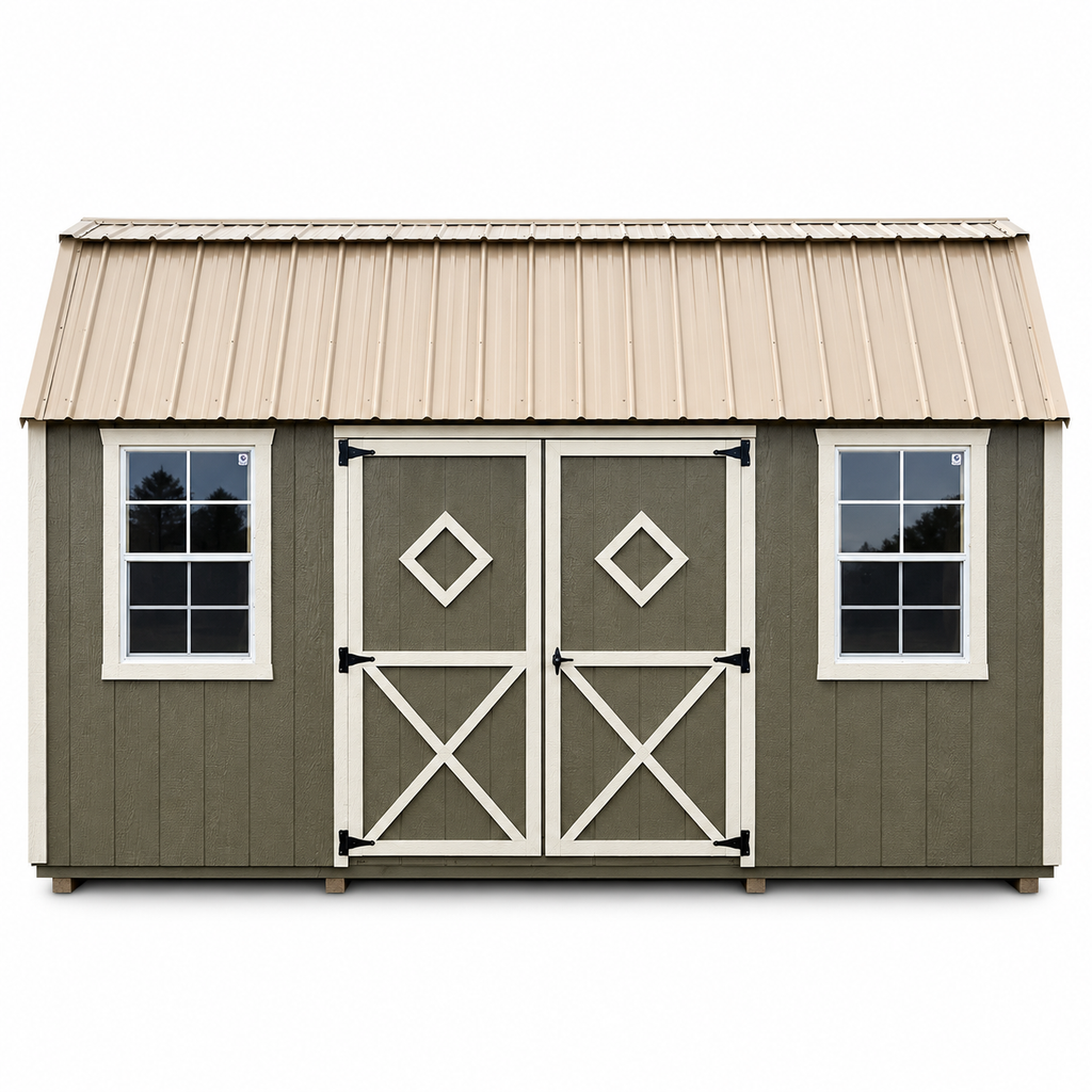 2024 InstaShed 10' x 16' Side Lofted Barn