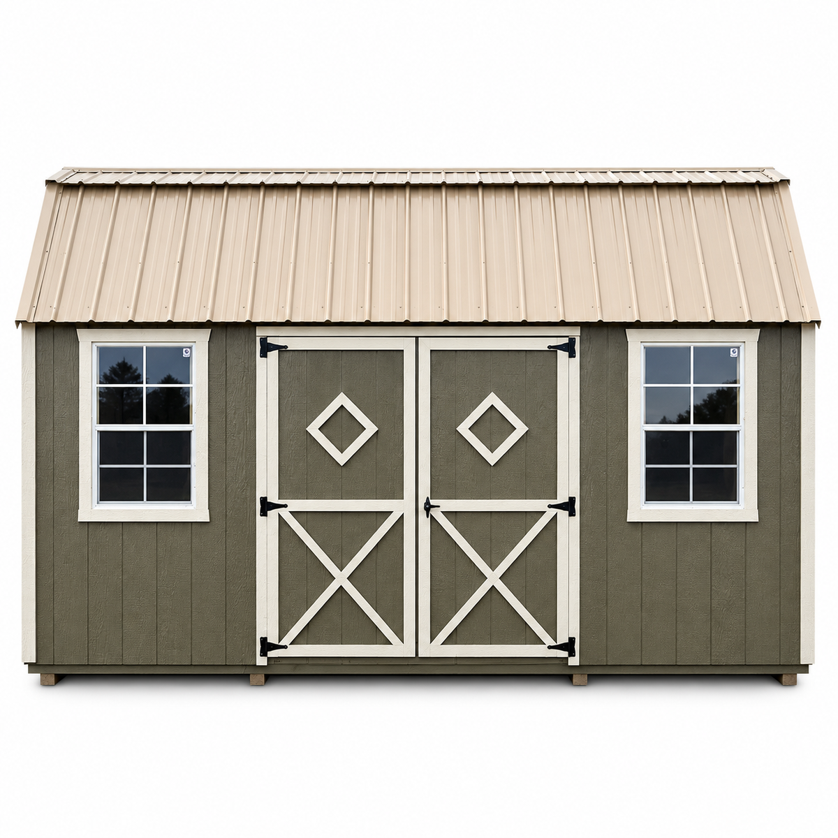 2024 InstaShed 10' x 16' Side Lofted Barn