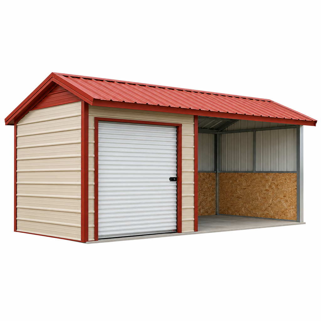 12'x20'x7' Loafing Shed Horse Barn