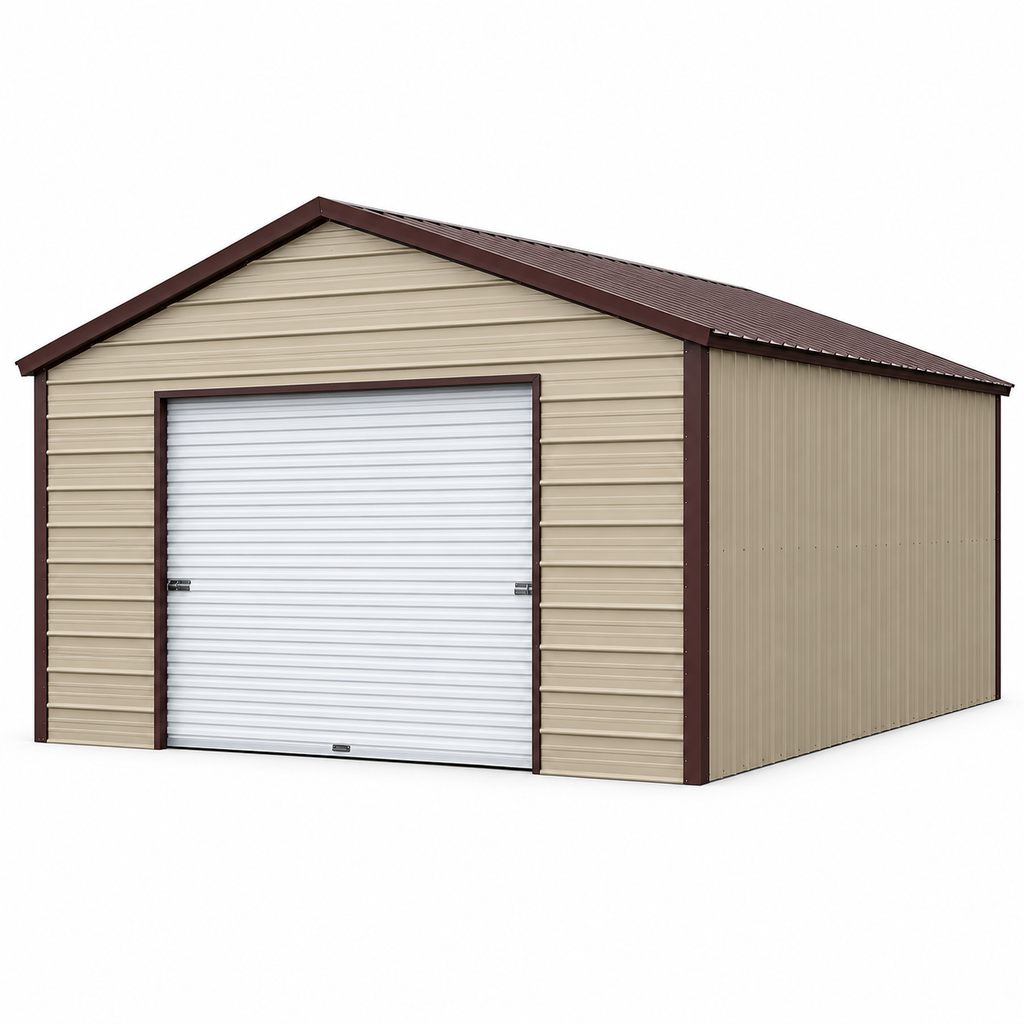12'x21'x9' Backyard Garage Shed Building
