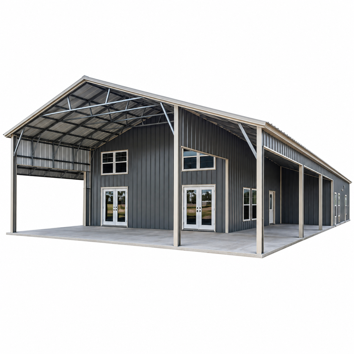 54' x 70' x 14/10' Barndominium