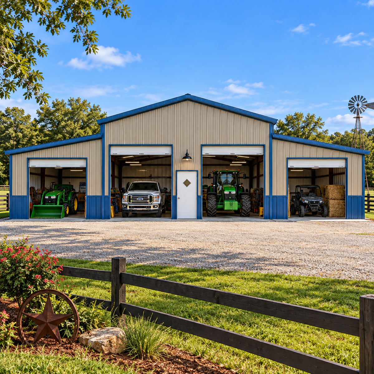 52 x 30 x 12/8 Equipment Building