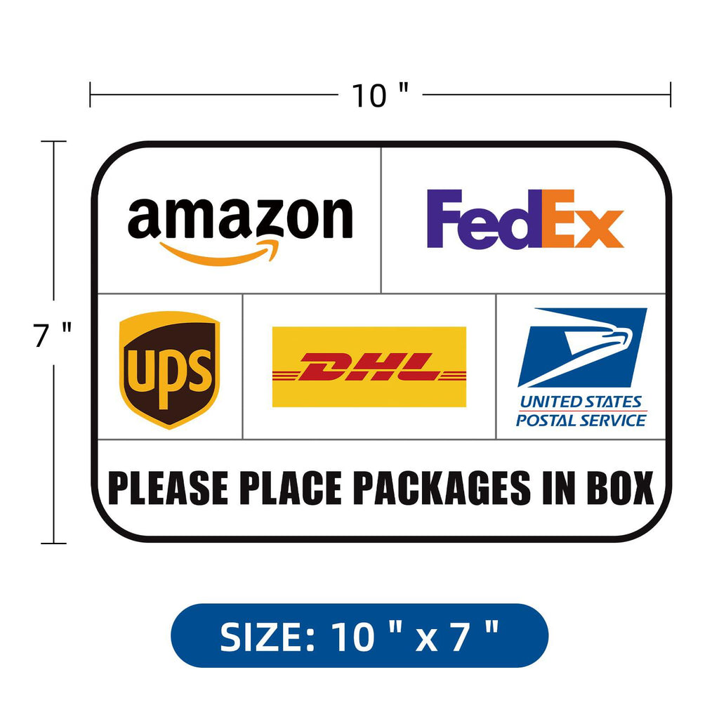 2026 Anti-Theft Parcel Box 18 x 24 x 44 inches