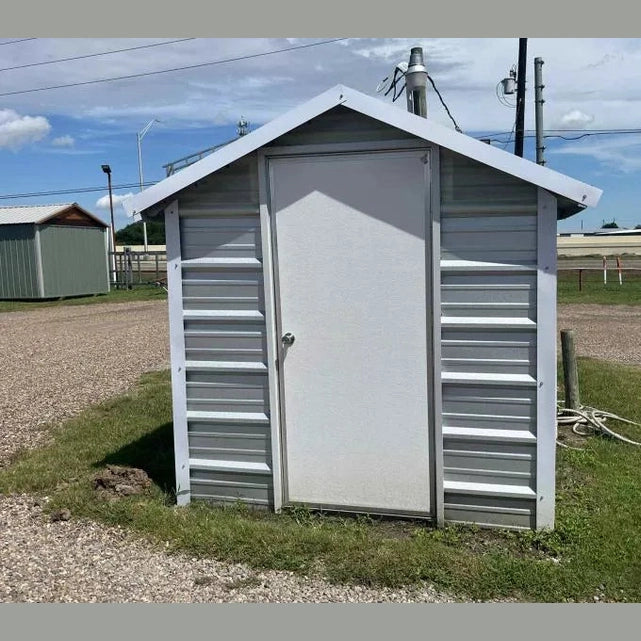 Ready Built Steel 7' x  7' x 6' Well House Kit TEXAS ONLY