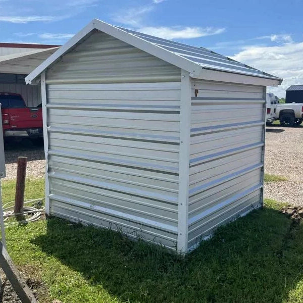 Ready Built Steel 7' x  7' x 6' Well House Kit TEXAS ONLY