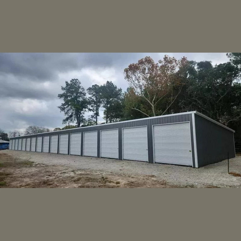 35' x 192' x 12'/9' Sixteen (16) Unit Storage