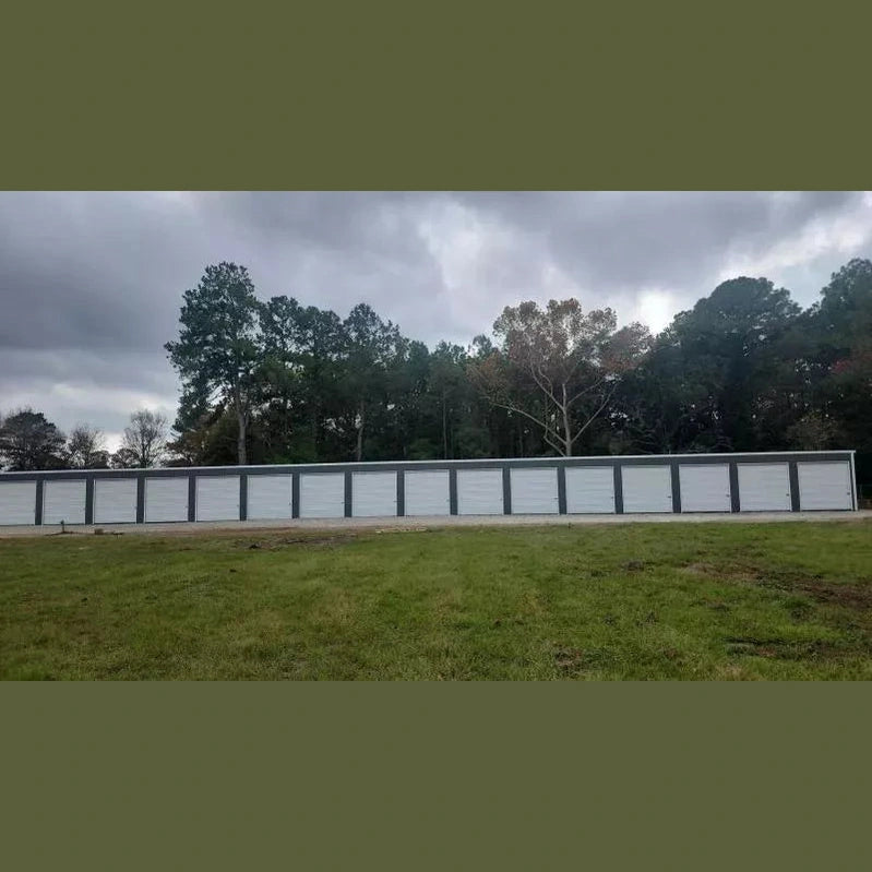 35' x 192' x 12'/9' Sixteen (16) Unit Storage
