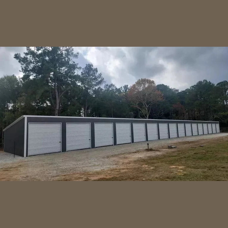 35' x 192' x 12'/9' Sixteen (16) Unit Storage