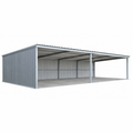 Ready Built Steel TEXAS ONLY - 20'x 40' x 9'/7' Steel Post-Frame Animal Shelter Loafing Shed