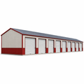 24' x 120' x 11' Ten Unit Storage