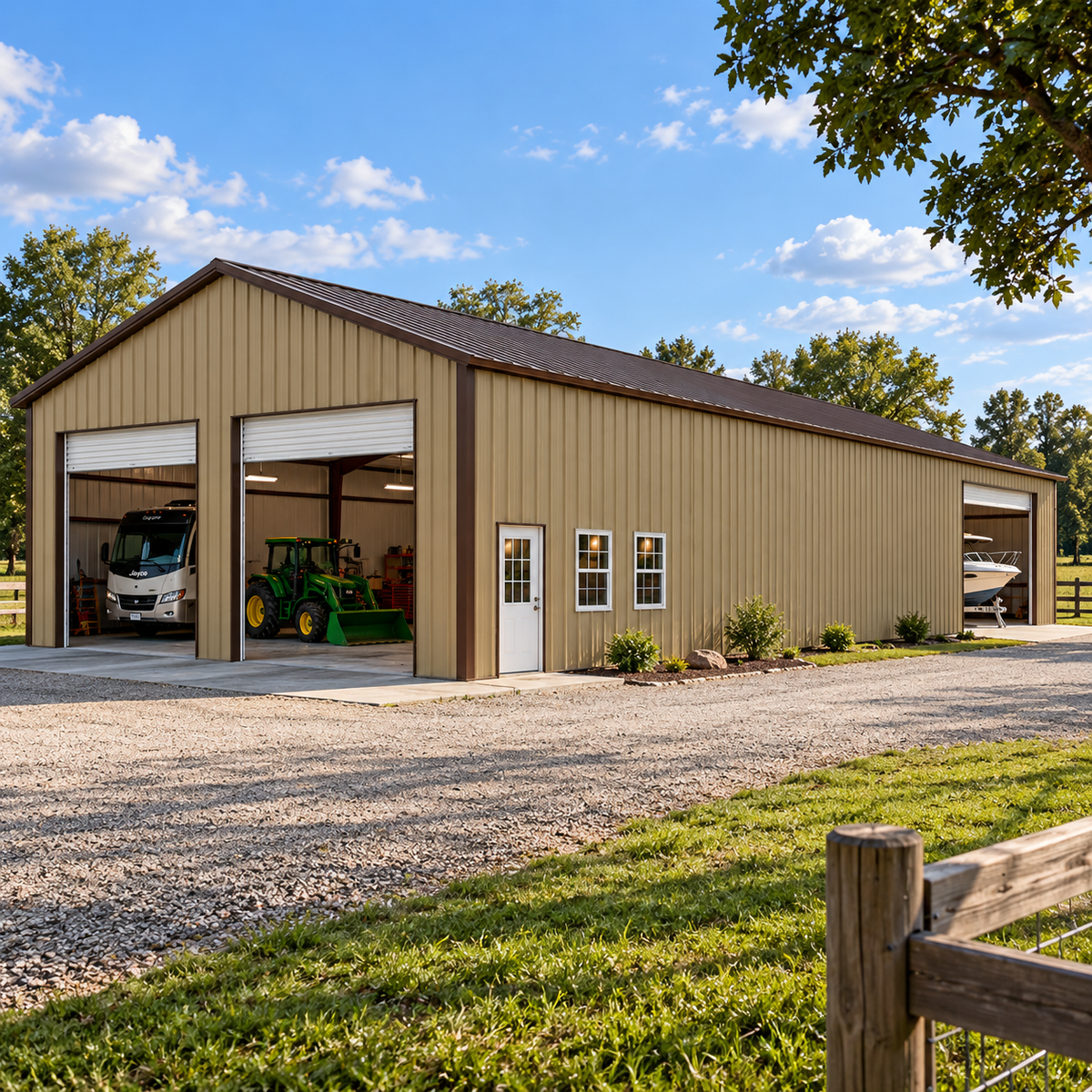 50' x 100' x 16' Commercial Warehouse