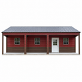 24' X 40' X 10' BARNDOMINIUM BARNDO METAL BUILDING