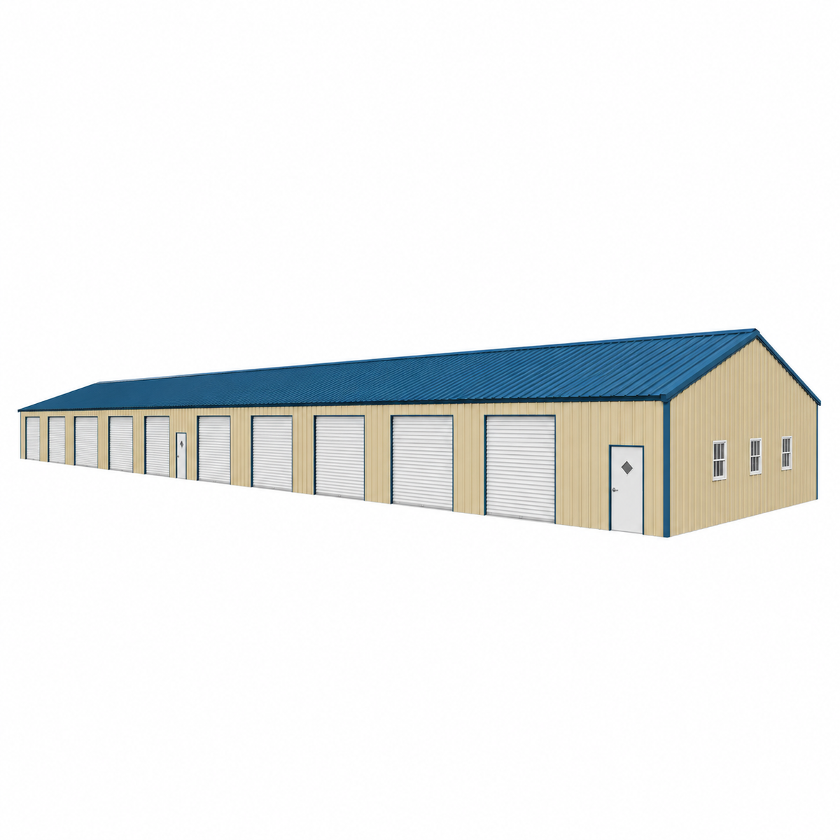 50' x 200' x 12' Commercial Metal Building