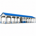 20' x 100' x 9' Pavilion with Center Concession