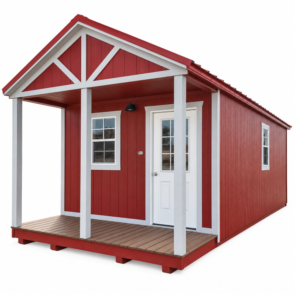 2026 InstaShed 12' x 32' Premium Porch