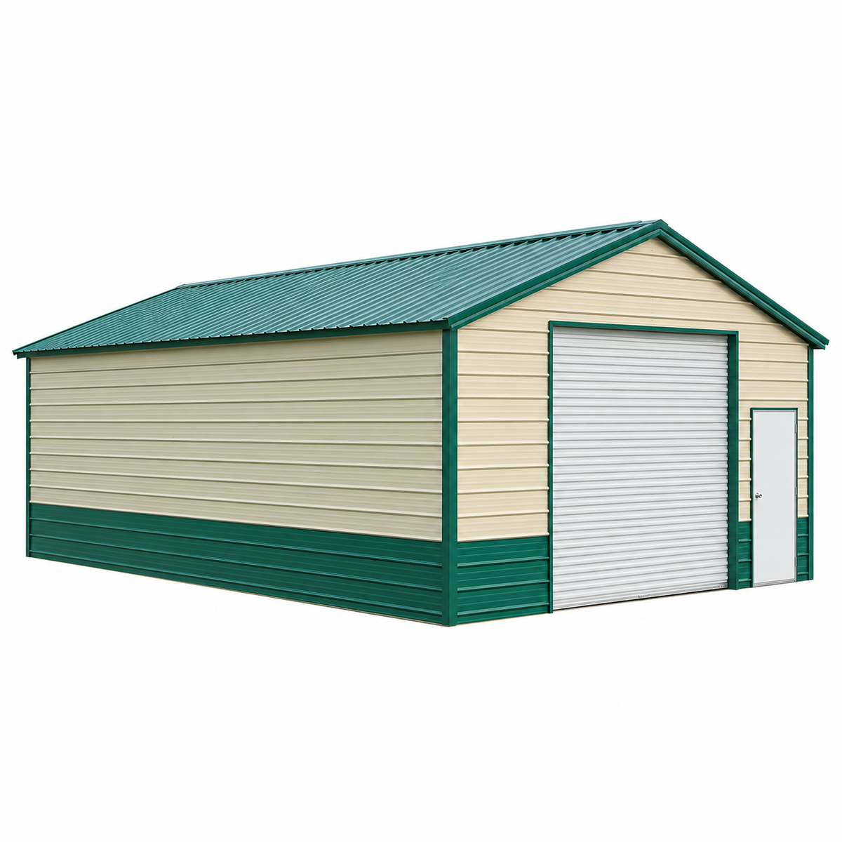 24 x 30 x 10 Metal Garage Building