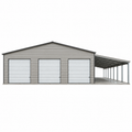 40' x 80' x 12' with 4' on center upgrade and 16'x80' Lean-To