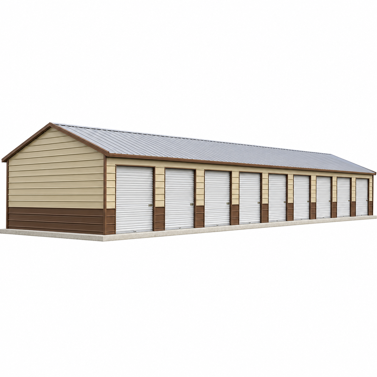 35'x100'x9' Twenty Unit Storage