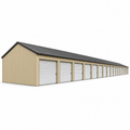30' x 200' x 9' Forty-Unit 10x15 Self-Storage Complex