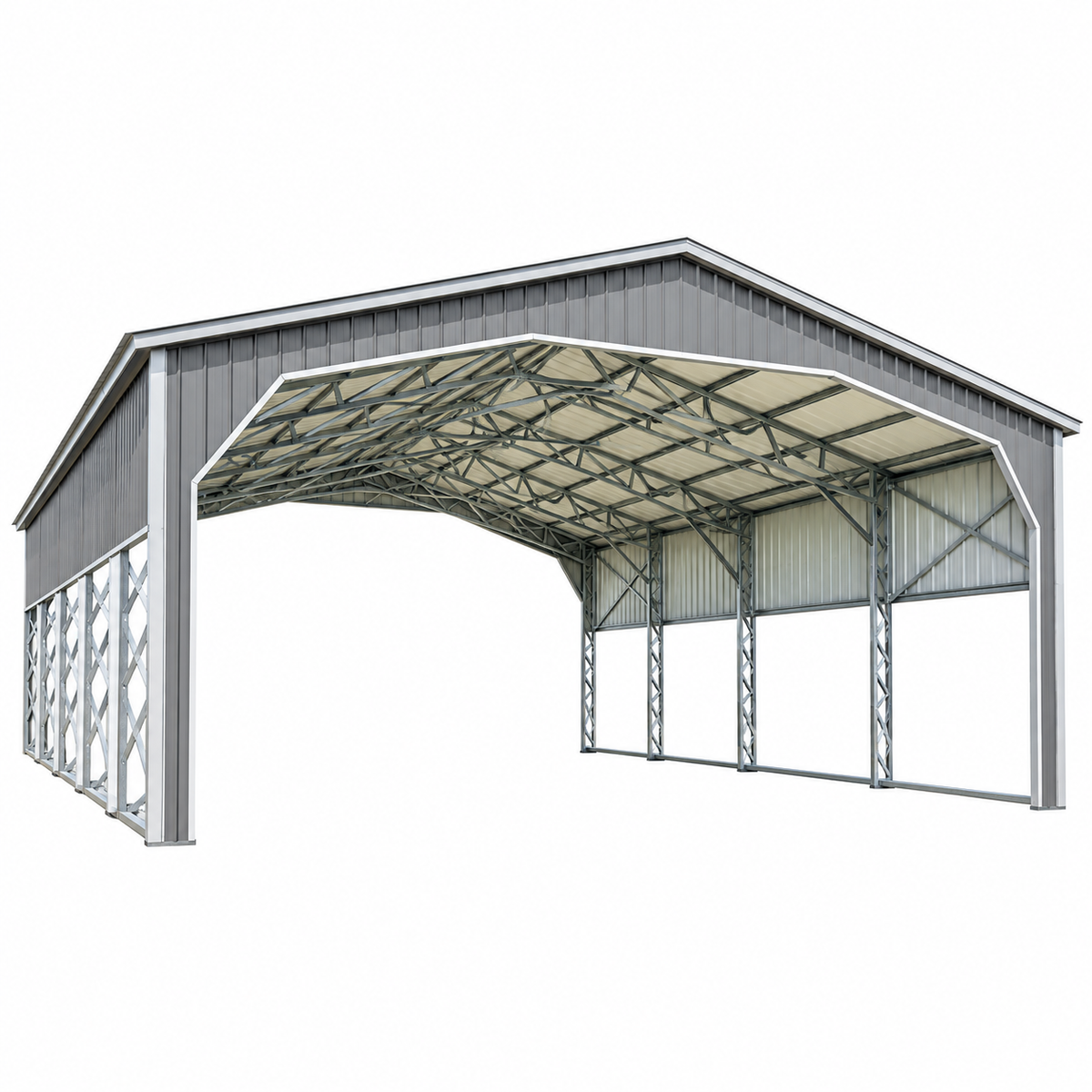40' x 60' x 12' Commercial Cover