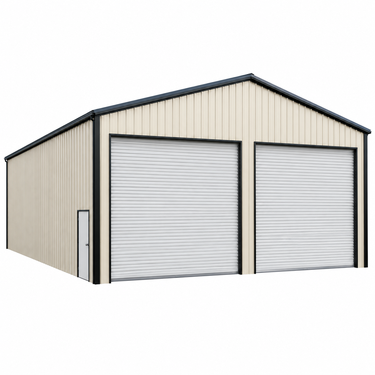 32'x40'x16' Double RV Garage Equipment Garage