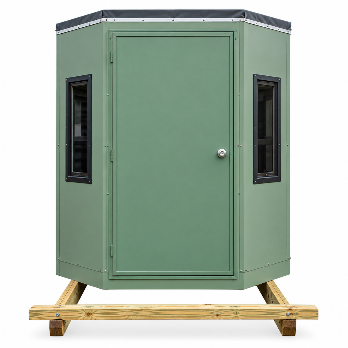 2025 General Shelters 6' x 6' Portable Deer Stand on Skids