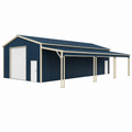 30' x 50' x 12' Plus 12' x 50' x 11' Lean-To Upgraded
