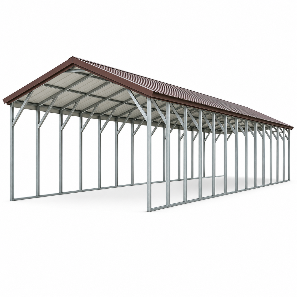 18' x 70' x 10' Truck & Trailer or RV Cover Carport