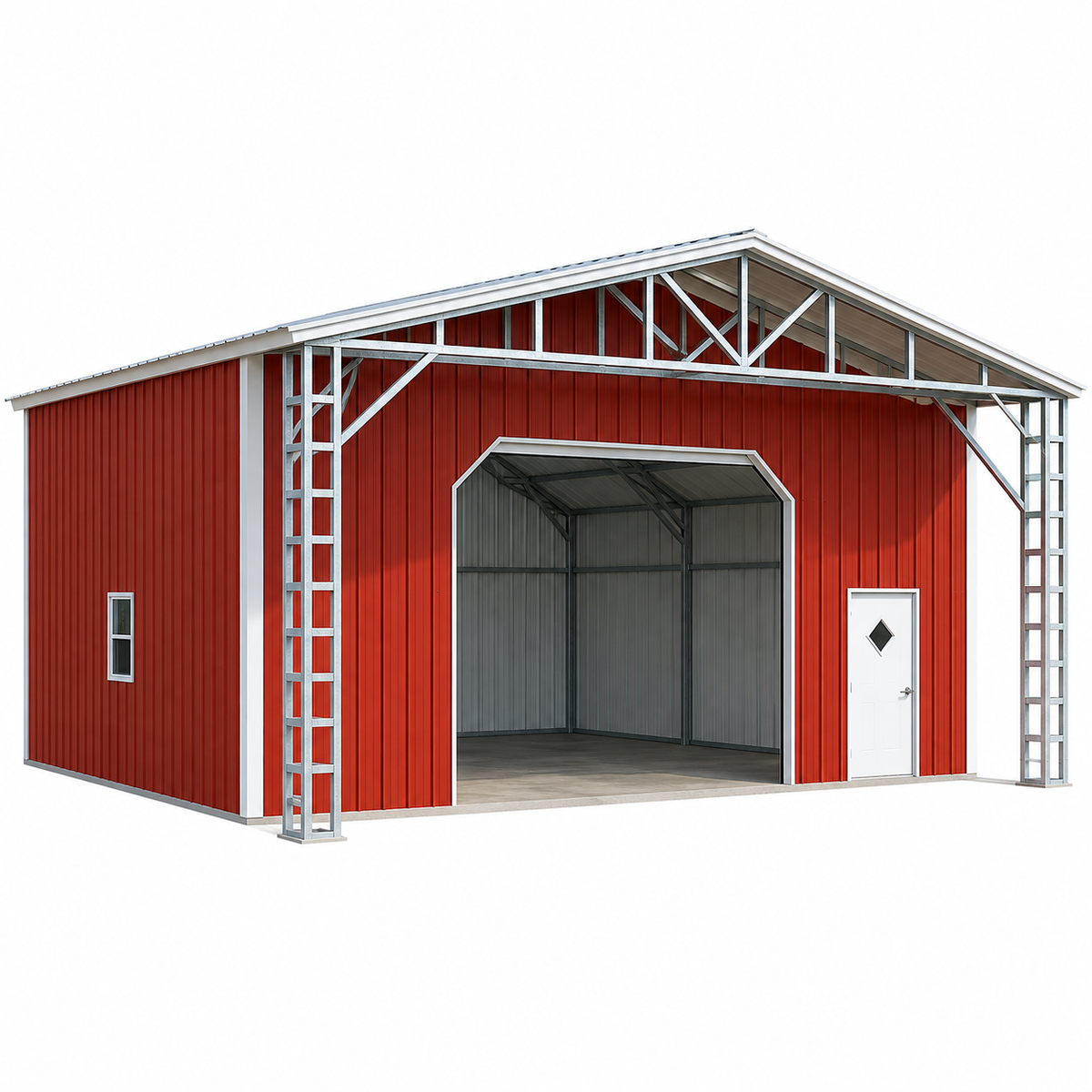 32 x 35 x 14 Agriculture Barn Metal Building
