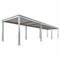 Ready Built Steel TEXAS ONLY: 12' x 45' x 9' Steel Post Frame Awning Cover