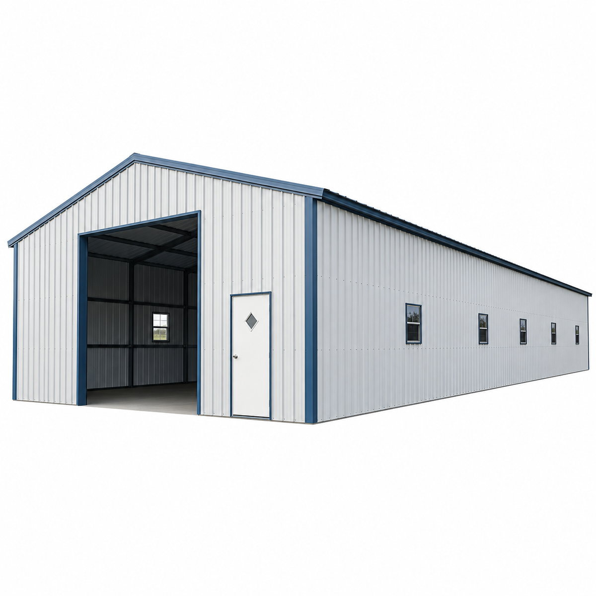 30' x 100' x 12' Garage Storage