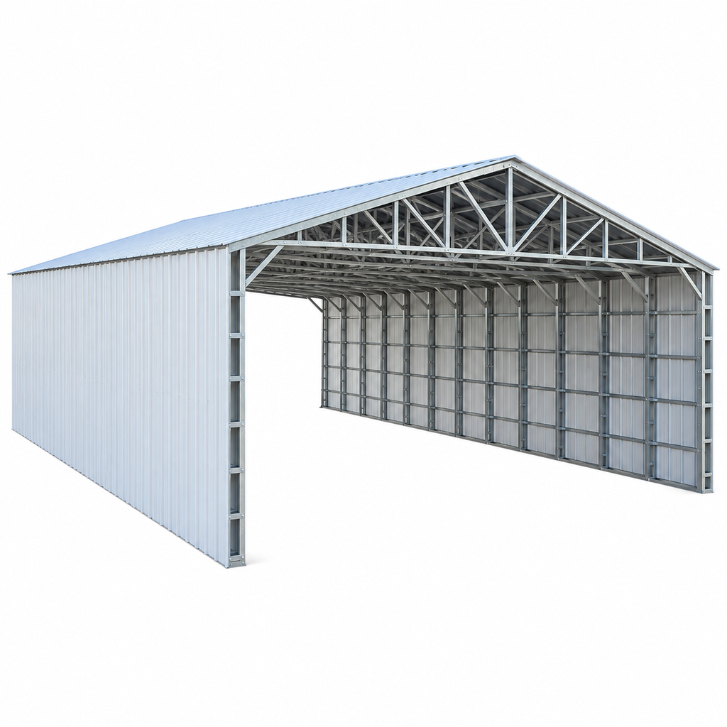 50 x 65 x 16 Commercial Carport / Truckport Cover