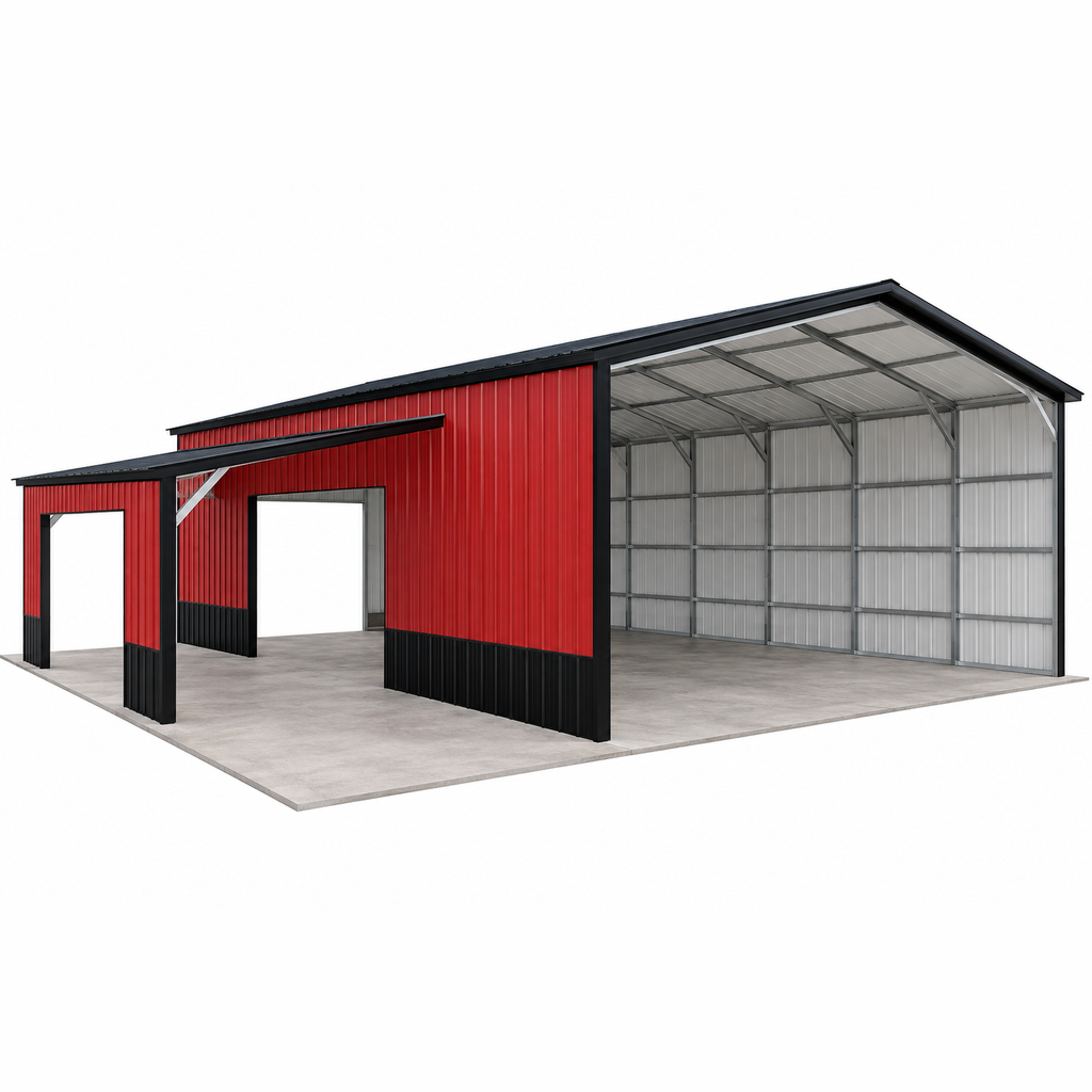 20'x45'x12' RV Cover Side Combo