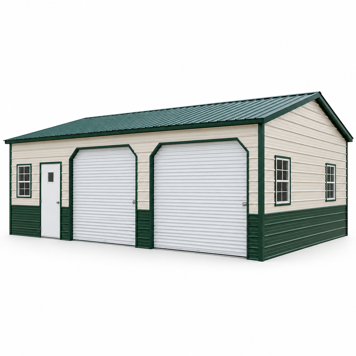 20'x30'x9' Two Car Garage Workshop