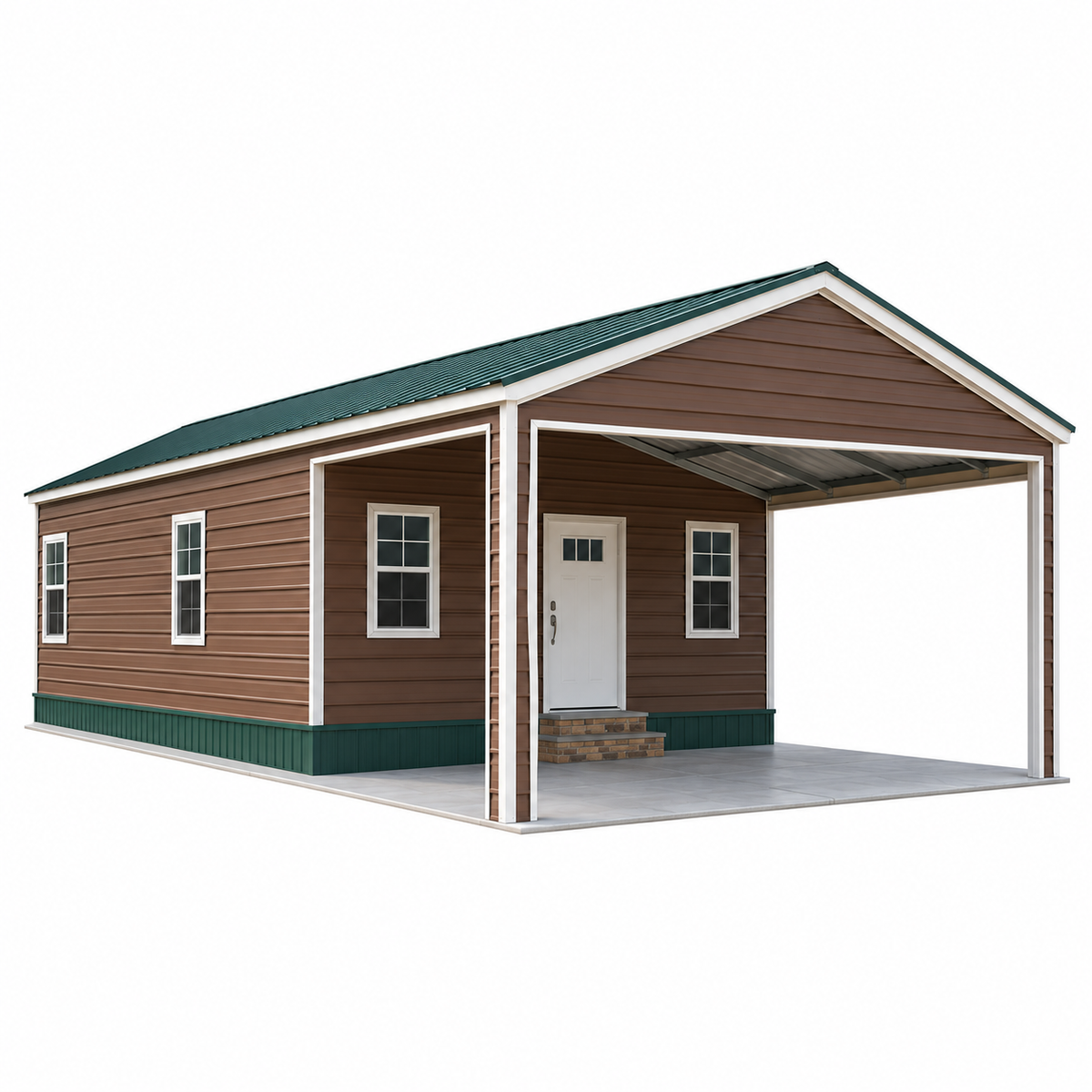 18' x 30' x 8' Guest Cottage, Barndominium, ADU Sh