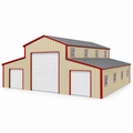 42' x 35' x 14'/8' Step Down Barn