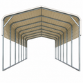 18' x 35' x 12' Regular Roof RV Cover without End Gables