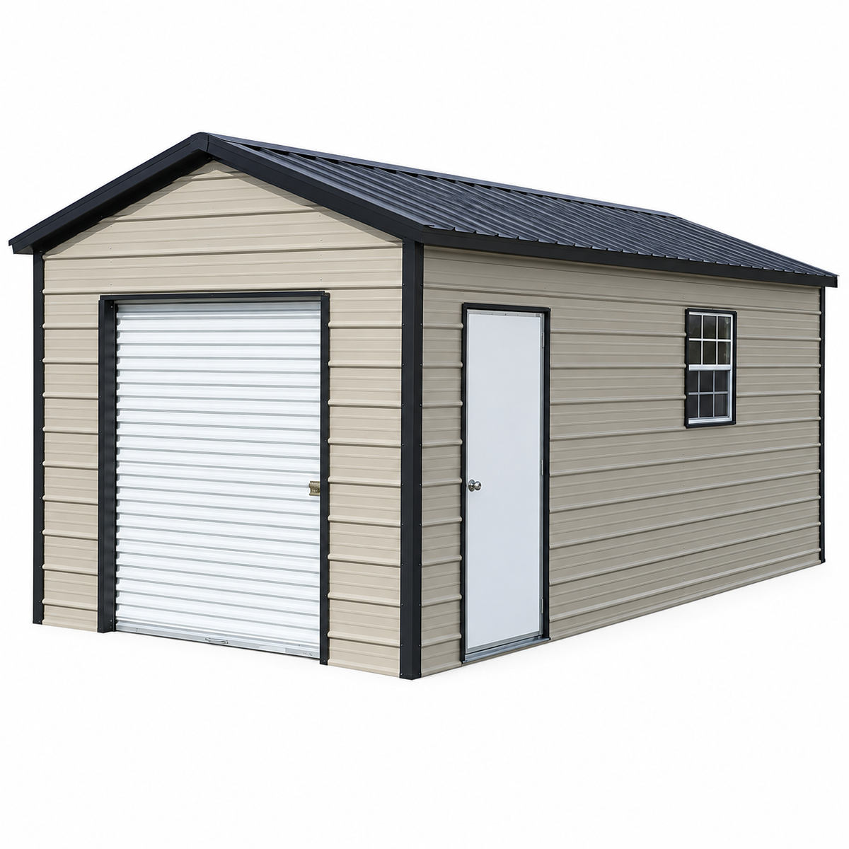 10' x 15' x 8' Garage Shed Storage Building