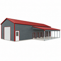 36' x 50' x 10'/7' Dog Kennel Workshop Combo
