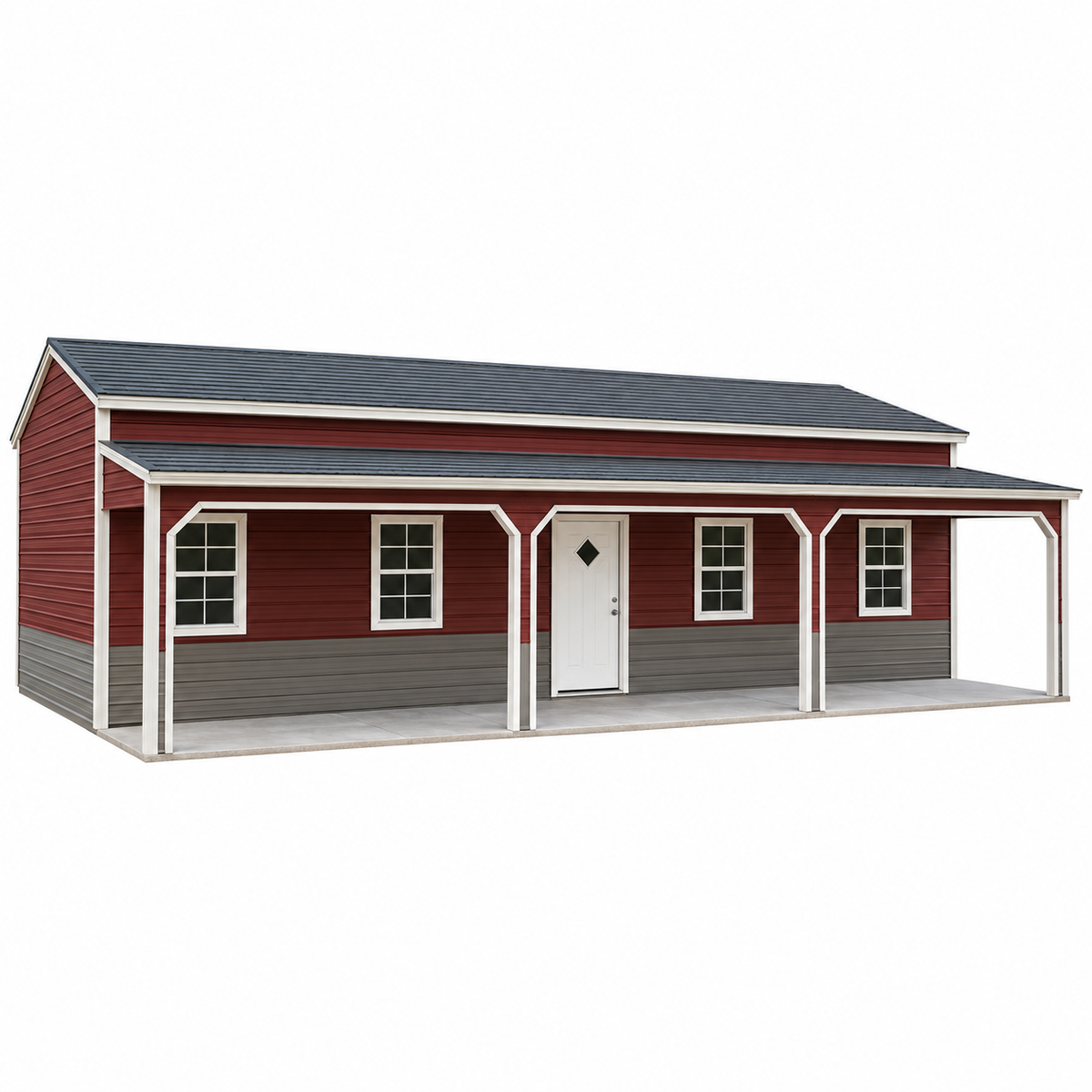 30' x 40' x 10' Tiny Home Barndominium Shell