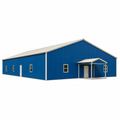 60' x 100' x 12' Insulated Church Building Shell