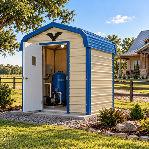 10' x 10' x 6' Well-Pump House or Storage