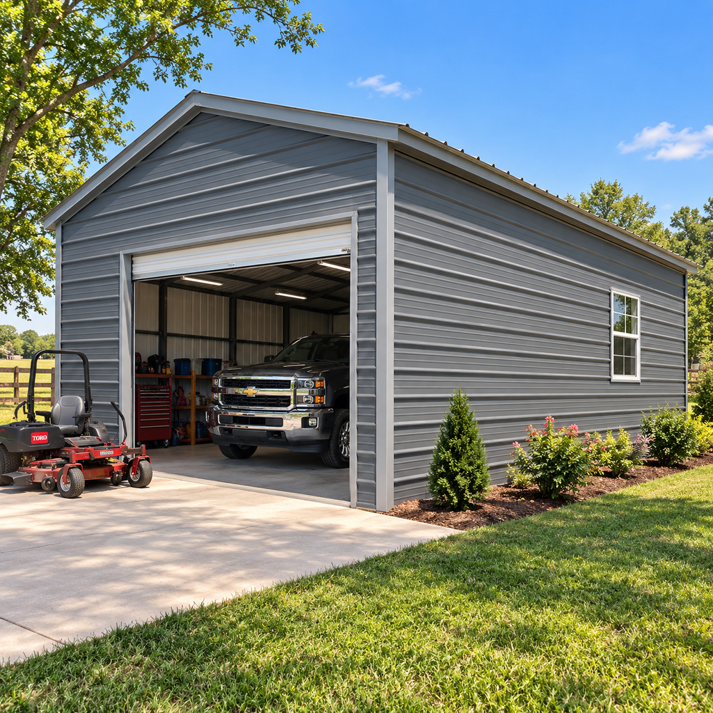 16' x 20' x 9' Garage Shop Workshop