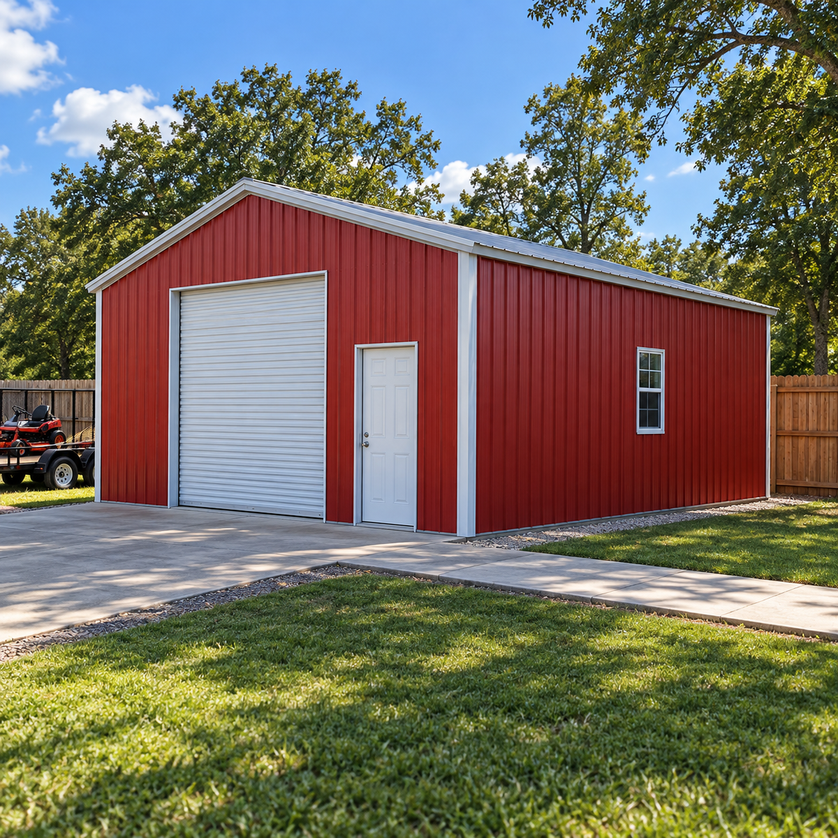 24' x 25' x 10' Workshop