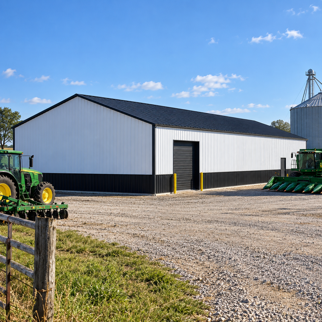 60' x 120' x 12' Warehouse Barn Workshop